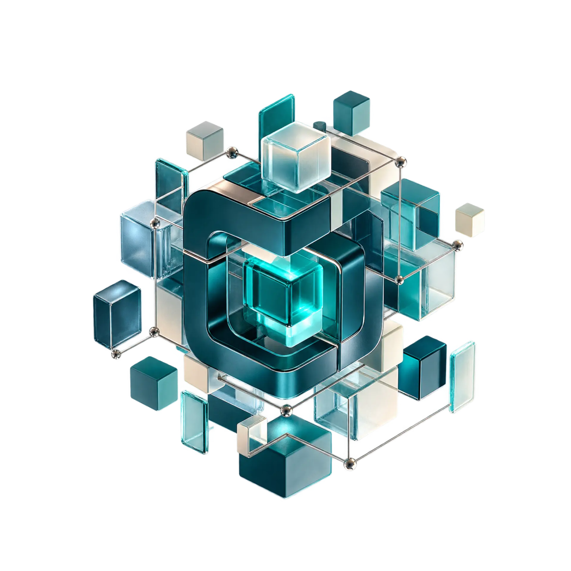 Ecosystem graphic showing strategy, systems, leadership and execution connected